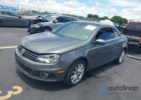 2012 Volkswagen Eos Komfort from USA, damaged, VIN WVWBW7AH0CV004772